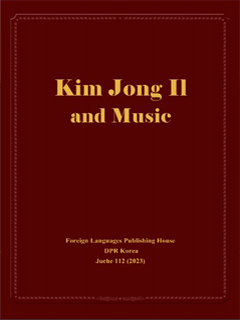 Book cover-Kim Jong Il and Music