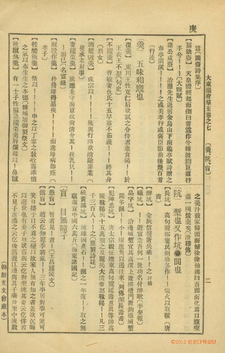 책표지-大東韻府羣玉 _3